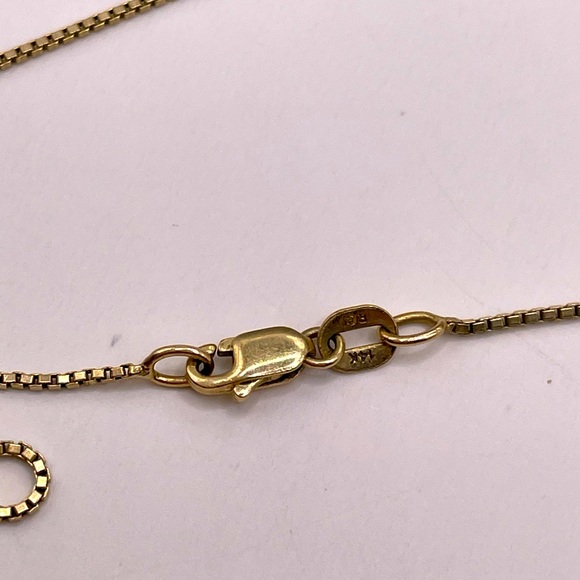 Vintage 14K Panda Bear Box Necklace & Charm - Picture 4 of 5